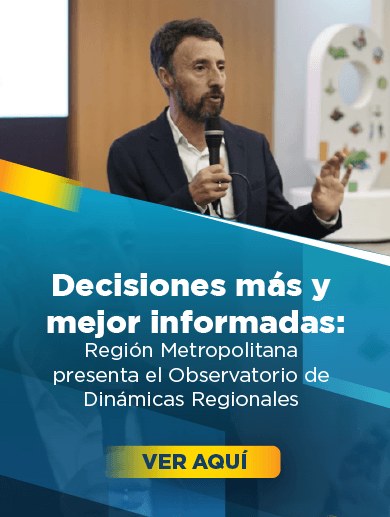 Banner lanzamiento Observatorio Dinámicas Regionales Metropolitanas