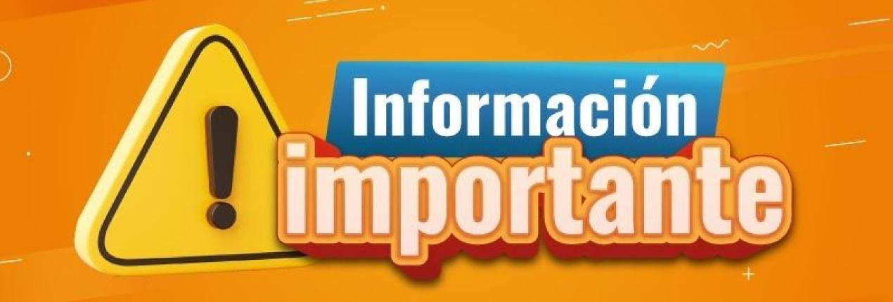 informacion importante